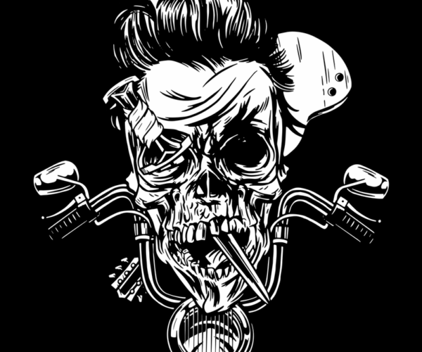 Skull Rider - Rockabilly Rebel