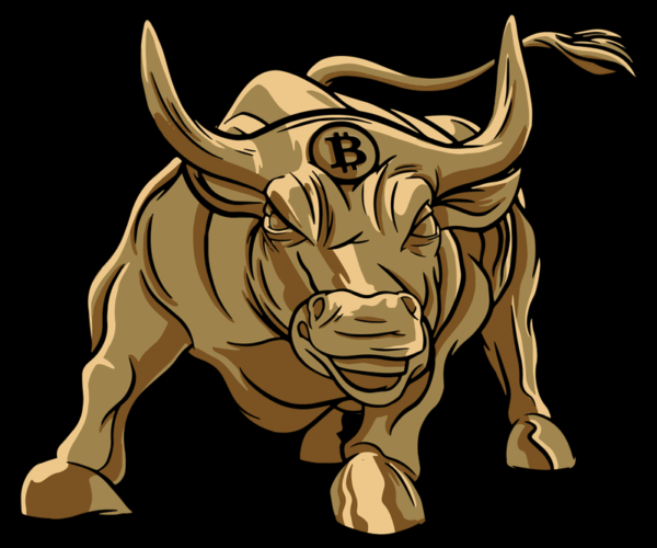 Bitcoin Bull - Golden Charge