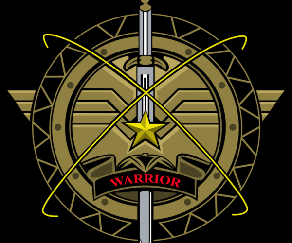 Warrior's Crest - Golden Valor