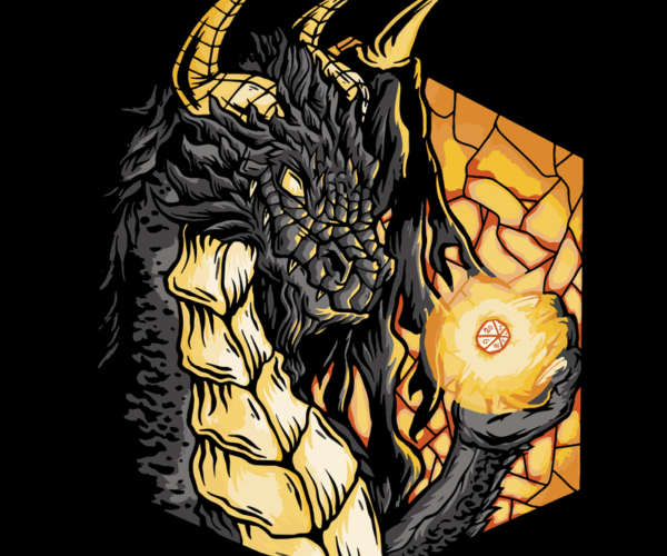 Obsidian Dragon - Dice Master