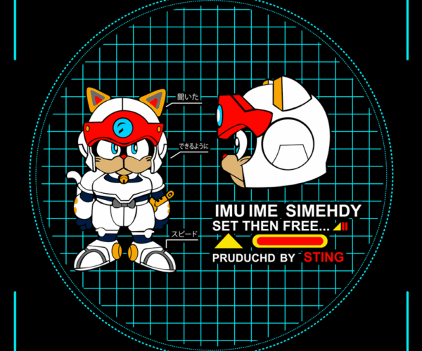 Robo-Kitty - Retro Gaming Fusion