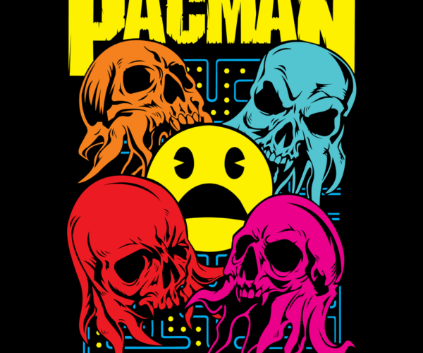 Pac-Man Skull Frenzy - Retro Gamer Edition