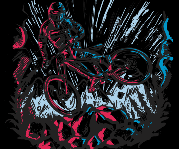 Mountain Biker - Downhill Dare