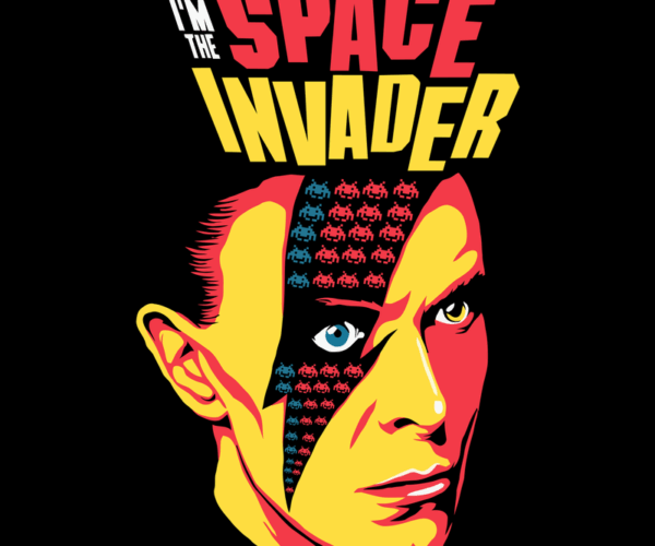 Space Invader - Retro Pop Art