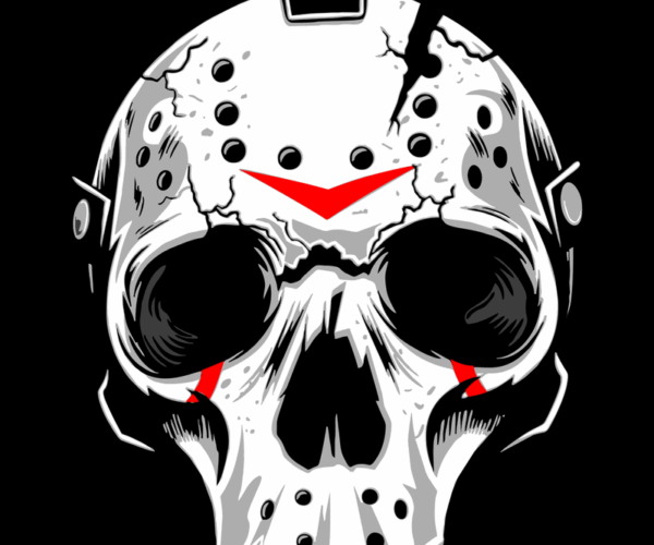 Skull-Mask Hybrid - Grunge Horror