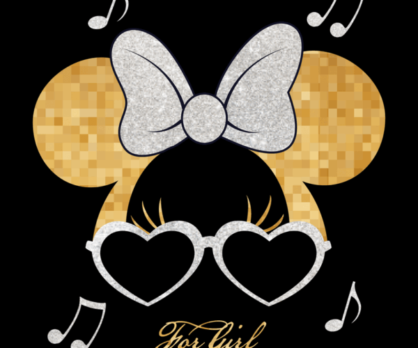 Minnie Mouse Inspired Headband -  Glittery Glam