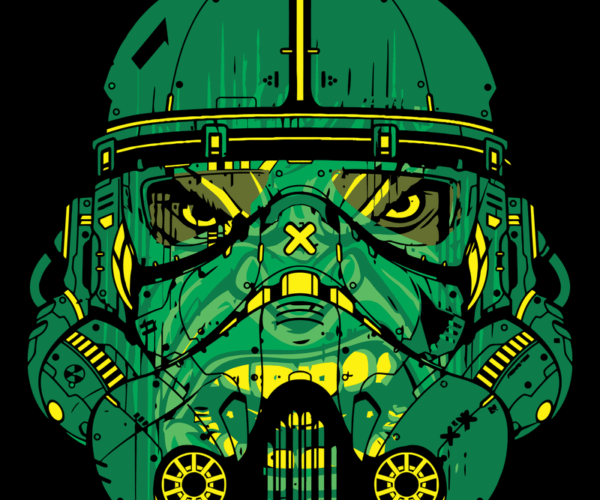 Gridiron Ghoul - Cyberpunk Gas Mask