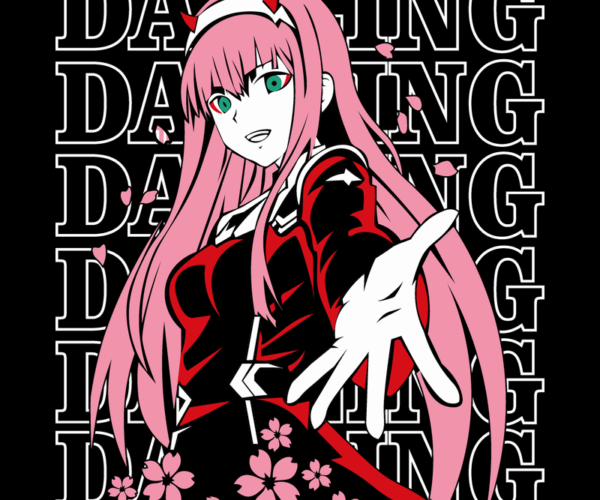 Zero Two - Darling in the Franxx Fan Art