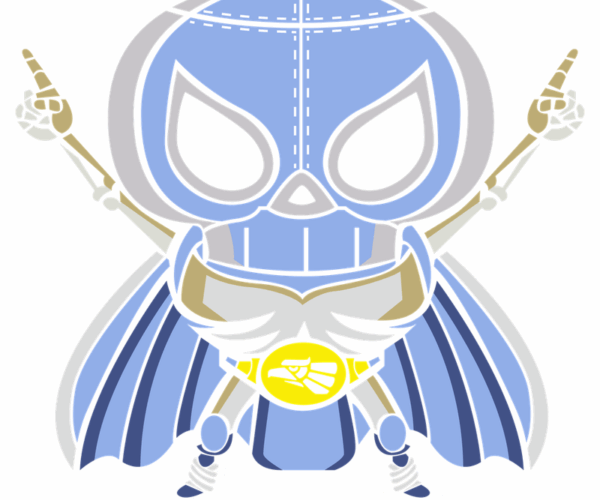 Luchador Skull - Day of the Dead Champion