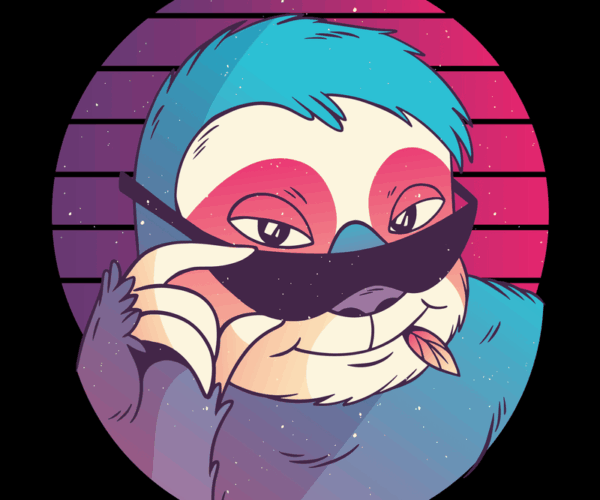 Rad Sloth - Retro Vibes