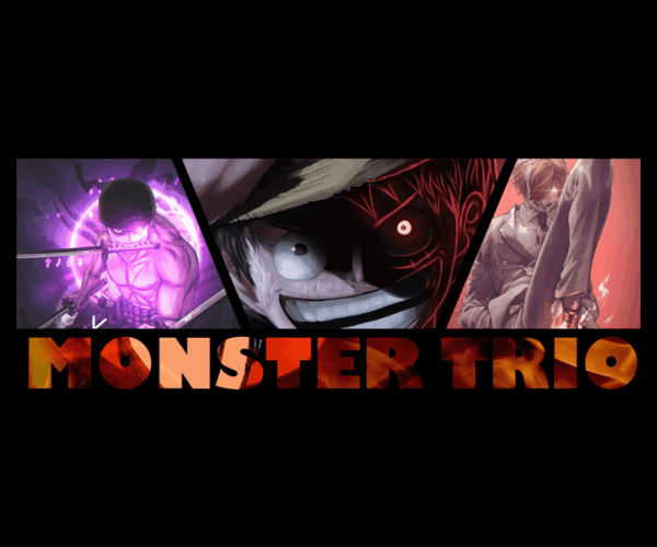 Monster Trio - One Piece Fan Art