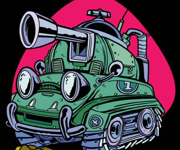 Tanky - The Quirky Combat Car