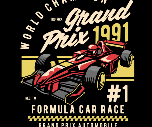 Grand Prix Champion - Vintage Racer Design