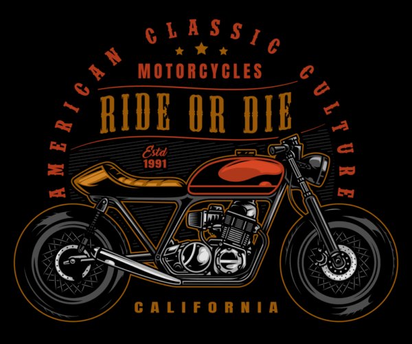 Ride or Die - Classic Motorbike