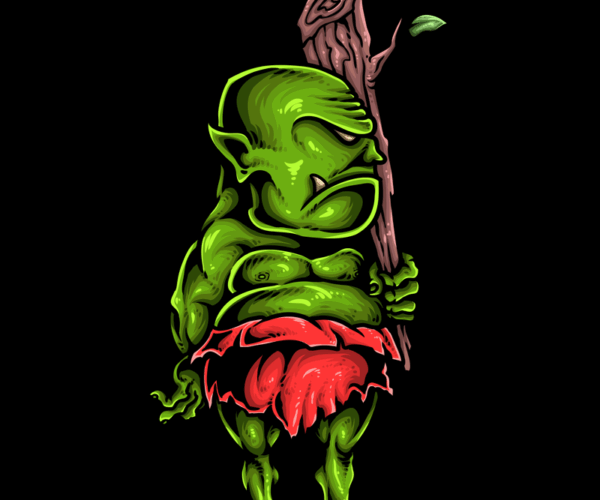 Grumpy Goblin - Forest Dweller