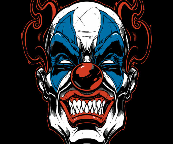 Evil Clown - Sinister Grin
