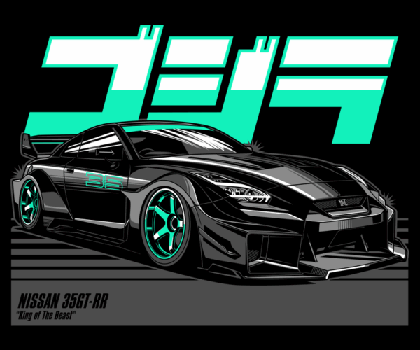 Nissan 35GT-RR - King of the Beast
