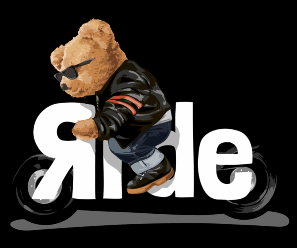 Biker Bear - Badass Ride