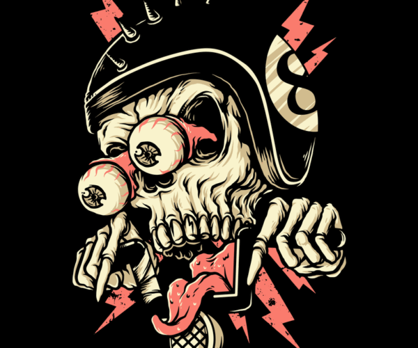 Mad Skull Rider - Extreme Cartoon