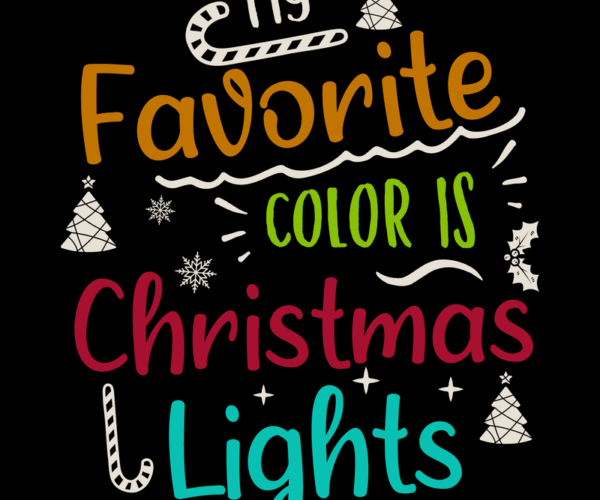 Christmas Lights - Holiday Cheer Design