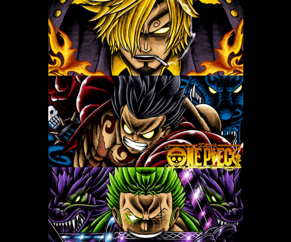 Straw Hat Trio - Wano Arc Power-Up