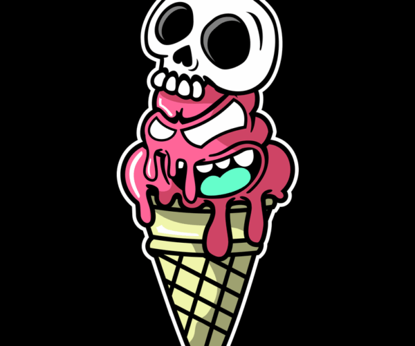 Skull Cone - Spooky Treat
