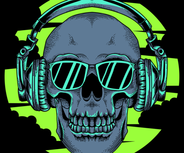 Skull DJ - Neon Vibes Edition