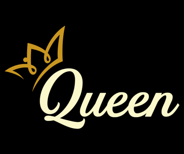 Queen Crown - Elegant Script