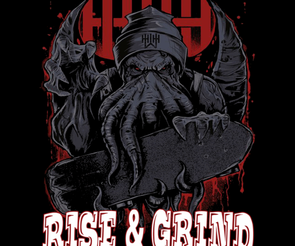 Cthulhu Skater - Rise & Grind