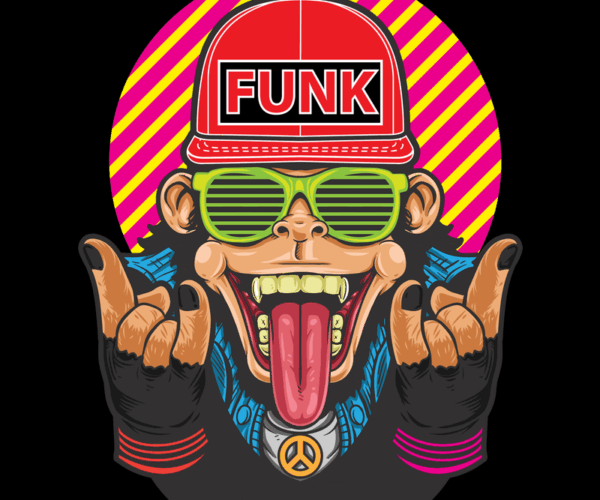 Funky Chimp - Pop Art Vibes