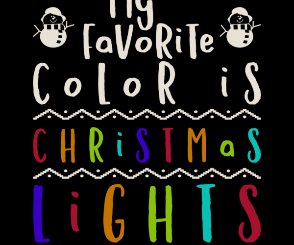 Christmas Lights - Festive Apparel