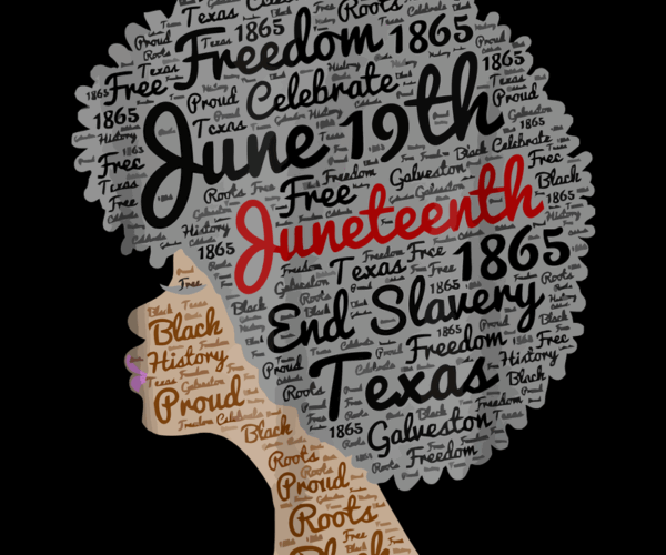 Juneteenth Celebration - Word Art Design