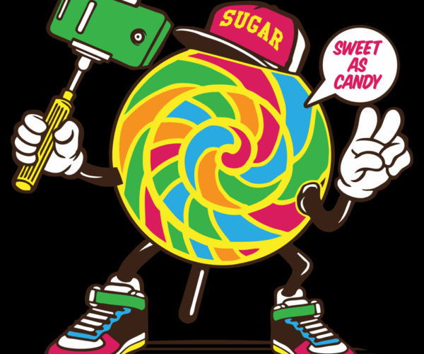Sweet Swirl - Candy-Licious Cool Dude