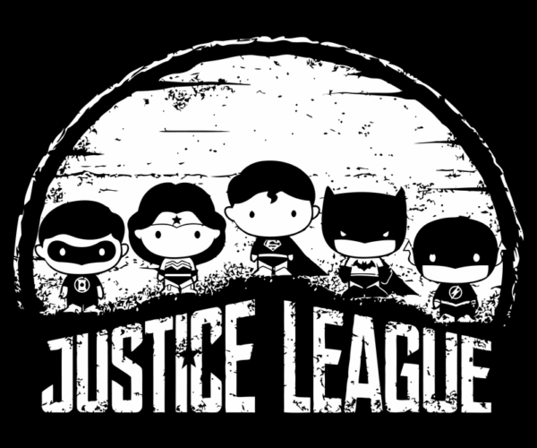 Chibi Superheroes - Justice League Assemble