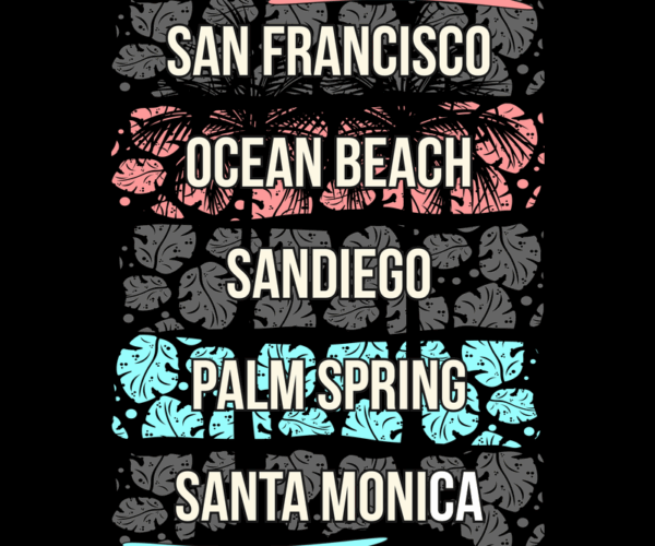 California Cities - Summer Vibes Edition