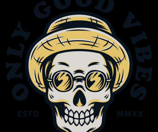 Skulls + Good Vibes Skull Crew