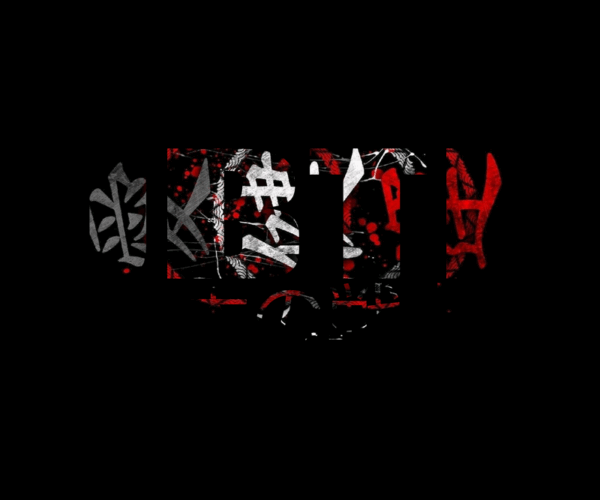 DBTFK - Japanese Warrior Text Design