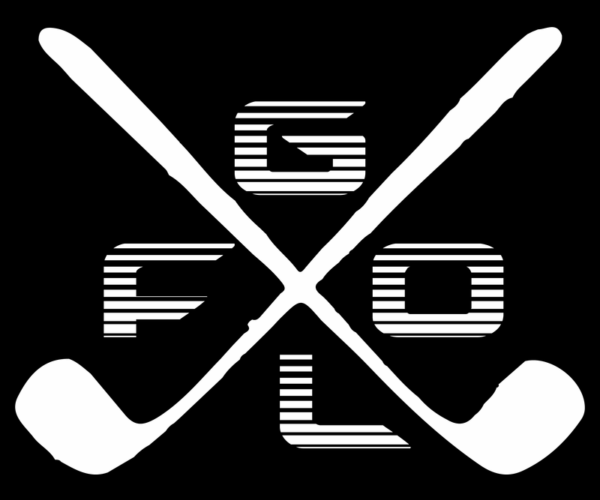 Crossed Golf Clubs - Vintage Sport Logo