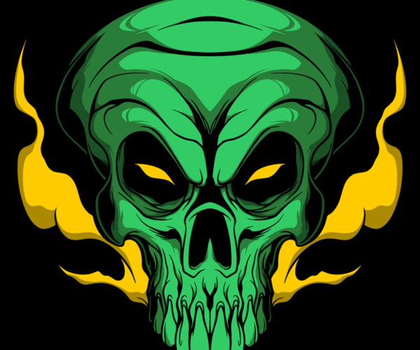 Toxic Skull - Grim Energy Release