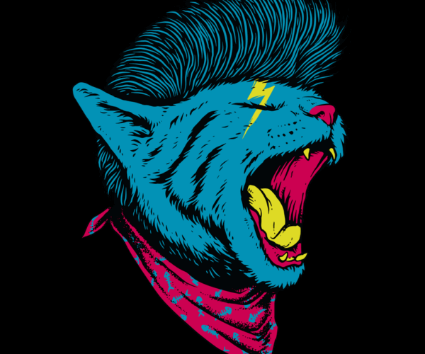 Rockabilly Cat - Wild Style