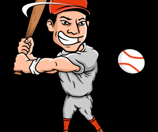 Baseball Batter - Cartoon Style