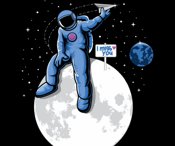 Lonely Astronaut - Paper Plane Message