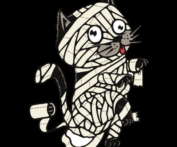 Mummy Cat - Bandaged Cutie