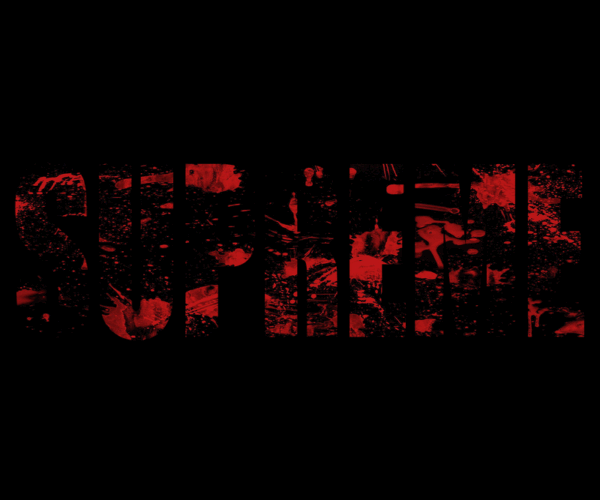 Bloody Supreme - Dark Edgy Logo