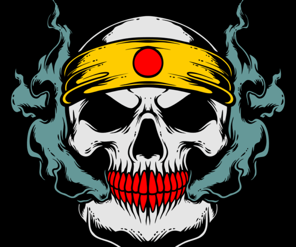 Skull Demon - Warrior Headband