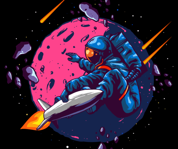 Space Rider - Rocket Surf Edition