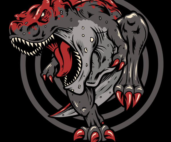 Rampaging Rex - Ancient Predator Display