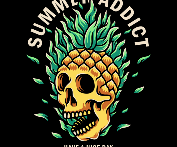 Pineapple Skull - Summer Menace