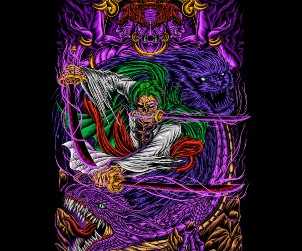 Roronoa Zoro - Demon Sword Style