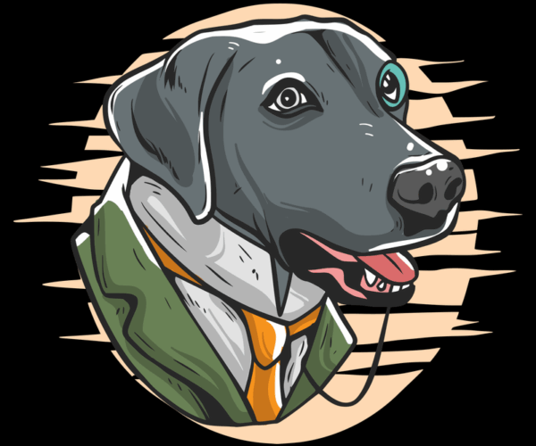Dapper Dog - Monocle Maestro